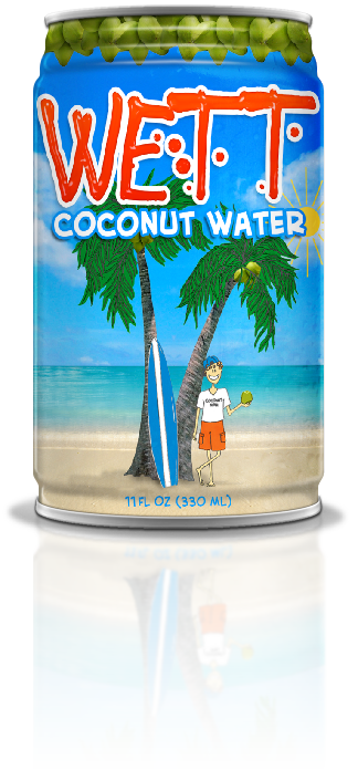 WETT Coconut Water Can